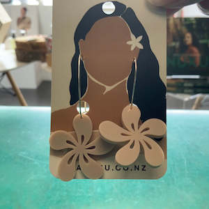 Pasifika: Pua Elei Earrings