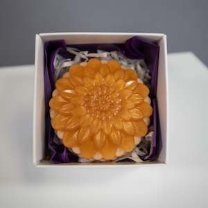 Golden Lemon Flower Handcrafted Soaps