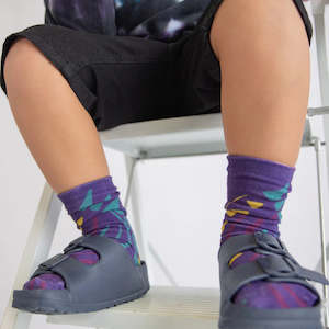 Blurple Kids Socks