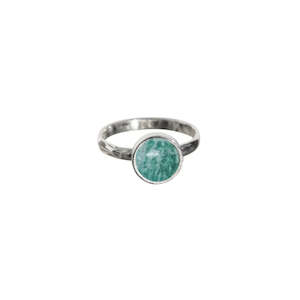 La Stèle Amazonite Circle Ring