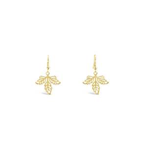 Changing Season Yellow Gold Small Earrings