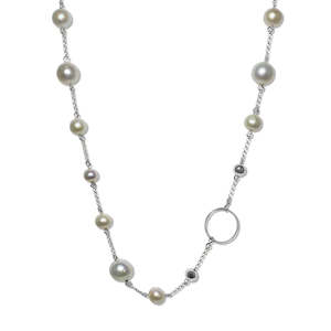 La Pierre Fresh Water Pearl Short Necklace