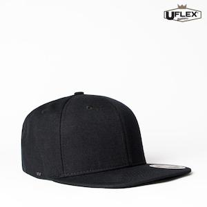 Screen printing: UFlex Kids Snap Back Flat Peak Cap