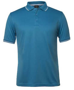 Screen printing: Mens Jacquard Contrast Polo