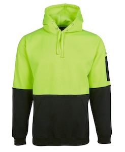 Screen printing: Hi Vis Pull Over Hoodie