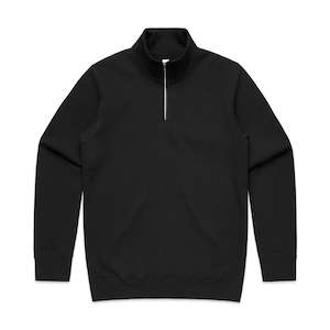 Mens Stencil Half Zip Crew