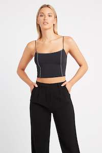 Clothing: Lara Strappy Crop Top