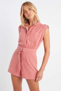 Montmartre Belted Playsuit