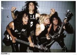 Slayer Colour Group Pic 1986 Maxi Poster