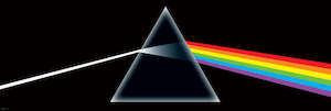 Pink Floyd Dark Side Of The Moon Panoramic 158x53cm Vintage Door Poster