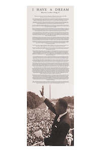 Paper product wholesaling: Martin Luther King Jr I Have a Dream Speech 158x53cm Vintage Door Poster