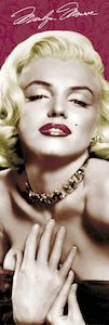 Paper product wholesaling: Marilyn Monroe Colour Red Lips 158x53cm Licensed Door Poster