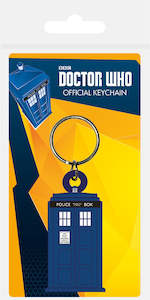 Paper product wholesaling: Doctor Who The Tardis Rubber Keychain