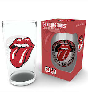 Paper product wholesaling: The Rolling Stones Established 1962 Official Licensed Pint Glass