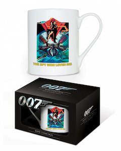 James Bond The Spy Who Loved Me Bone China Porcelain Mug 11 oz / 315 ml