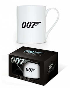 James Bond 007 Logo Bone China Porcelain Mug 11 oz / 315 ml