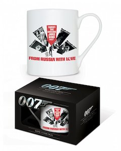 Paper product wholesaling: James Bond From Russia With Love Bone China Porcelain Mug 11 oz / 315 ml