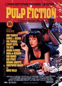 Paper product wholesaling: Pulp Fiction Film Score Postcard