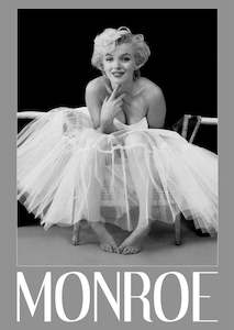 Paper product wholesaling: Marilyn Monroe Ballerina Postcard