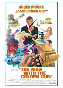 Paper product wholesaling: James Bond The Man With The Golden Gun Postcard