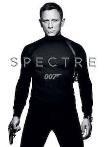 James Bond Spectre B&W Teaser Postcard