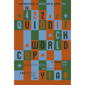 Paper product wholesaling: Harry Potter Quidditch World Cup Maxi Poster