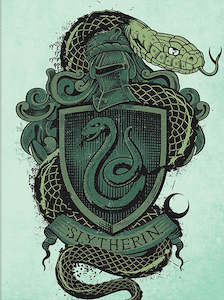 Harry Potter Slytherin Crest 30x40cm Movie Print