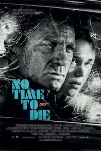 James Bond No Time To Die Noir Maxi Poster