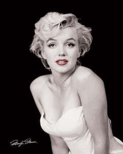 Paper product wholesaling: Marilyn Monroe Red Lips 40x50cm Mini Poster