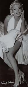 Marilyn Monroe Seven Year Itch Slim Poster Blockmount