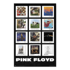 Pink Floyd Album Covers 1967 - 1979 Maxi Poster