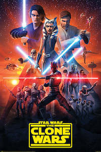 Star Wars : The Clone Wars Final Season Maxi Poster