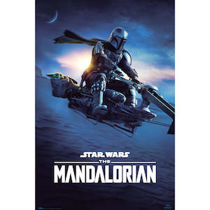 Star Wars : The Mandalorian Speeder Bike Maxi Poster