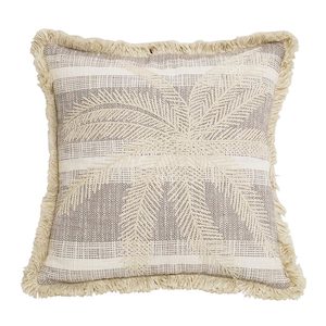 Embroidered Palm Cushion (45cm)