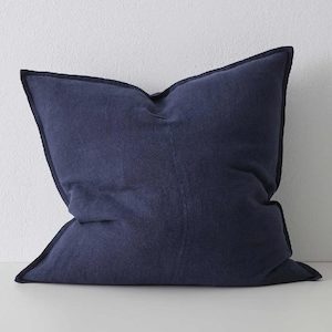 Como Linen Cushion - Ocean (50cm)