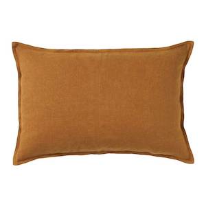 Como Lumbar Linen Cushion - Spice