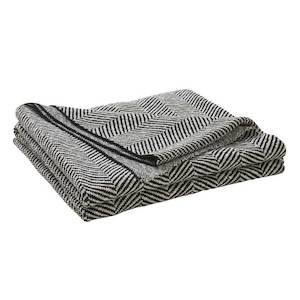 Urban Sanctuary Solano Throw Rug - Onyx