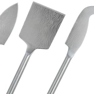 Homewares: Ripple Cheese Knife Set (3pc)