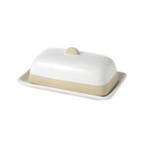 Jenson White Butter Dish