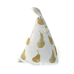 Pear Doorstop – Mustard