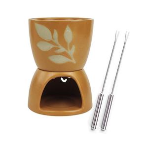 Shae Foliage Fondue Set