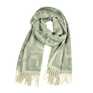 Homewares: Perfect Pets Cat Scarf - Mint