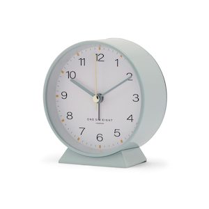 Hayley Alarm Clock with Light - Sage Green