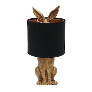 Bunny Lamp - Black (43cm)