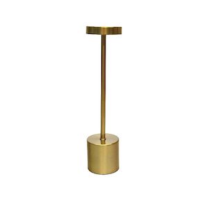 Gold Skyscraper LED Lamp (35cm)