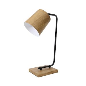 Nolan Lamp - Woodgrain (42cm)