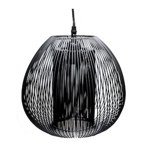 Homewares: Black Pendant Light