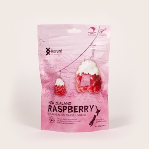 NZ Freeze Dried Raspberry in white chocolate *NEW* - Travel Snack