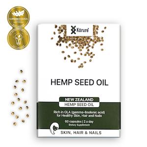 Hemp Seed Oil - Rich in GLA for Hair, Nail and Skin