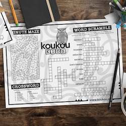 Koukou Kids Puzzle Sheet